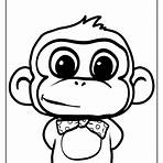 macaco para colorir2