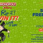 tops monopoly enter codes1