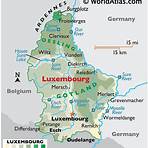 outline of luxembourg map2