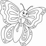 desenhos para pintar borboletas1