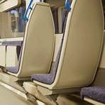 what is the standard width of a train seat height is equal3