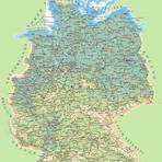 physical map of germany2
