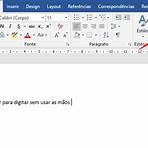 como digitar texto no word falando2
