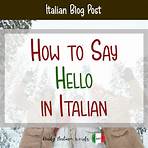 say hello in italian4