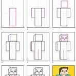 can you play minecraft as a beginner girl drawings step by step2