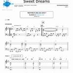 sweet dreams eurythmics noten4