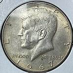 usa half dollar 19672