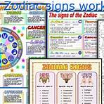 zodiac signs worksheet1