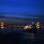 Where is the candlelit dinner cruise Dock in Budapest?1