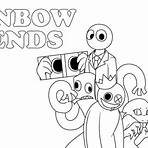 rainbow friends para colorir roblox5