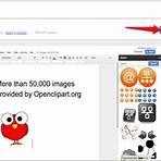 how do you add clip art to a photo in google docs template2