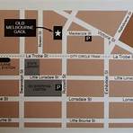 old melbourne gaol ghost tours map1