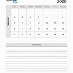 february 2020 calendar printable free1