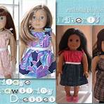 Is there a drawstring dress pattern for American Girl dolls?1