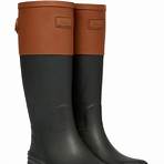 black rain boots for women1