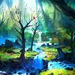 queen of the fairy tale forest background3