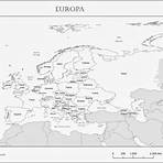 desenho do mapa da europa para colorir2