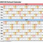 president kennedy school calendar 2021 2022 printable pdf template2