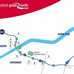 great north run route2
