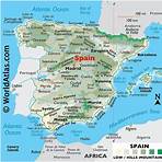 Where is Spain bounded by the Mediterranean Sea?1