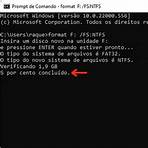 windows não consegue formatar pen drive1