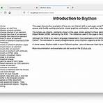 brython in browser4