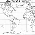 mapa continente americano para imprimir5