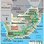 south africa map with cities2