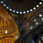 Why did the Greeks disembark in Hagia Sophia?1