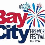 what is the population of bay city michigan fireworks 20233