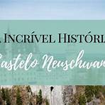 • o castelo de neuschwanstein desenho1