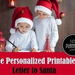 should children write letters to santa claus template for word1