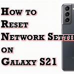 how do i reset my network settings on a samsung device without a password1