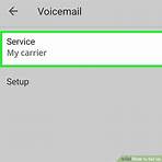 how to set up voicemail on android galaxy3