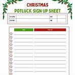 take aways for christmas party sign printable sheet free4