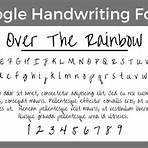 what fonts look like handwriting in google docs text4
