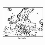 mapa da europa ocidental e oriental para colorir4