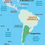 mapa de localização da argentina3