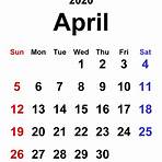 blank april 2020 calendar4