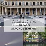 mapa dos arrondissements de paris2