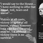 What quotes did Winston Churchill say about war & politics?4
