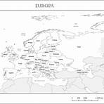 mapa da europa ocidental e oriental para colorir4