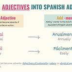 what are the different forms of spanish verbs adverbs list4