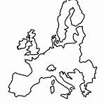 mapa da europa ocidental e oriental para colorir3