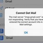 imap mail is not responding on iphone2