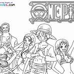 one piece para colorear2