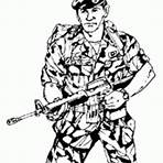 desenho dia do soldado para colorir5