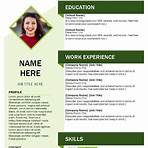 Are there free CV templates?4