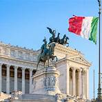 bandeira de itália tremulando2