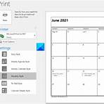 can i print a 2020 calendar from desktop windows 101